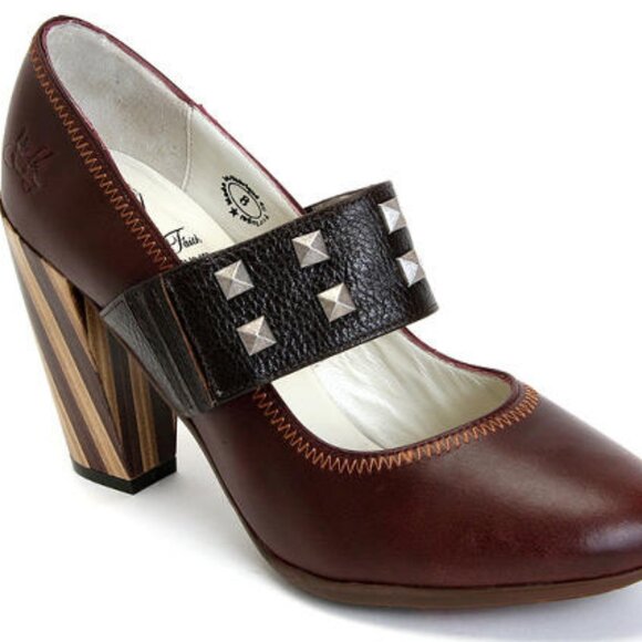 New in Box John Fluevog Blind Faith Kelly Mary Jane heels size 6.5 - Picture 2 of 8